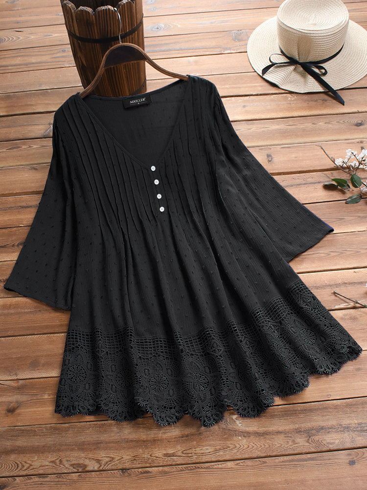 Women's V-Neck Cutout T-Shirt