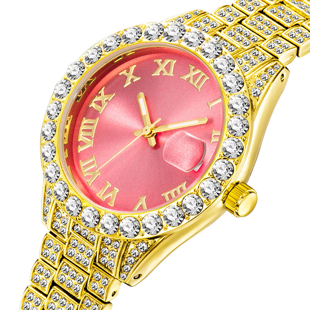 Diamond Calendar Watch