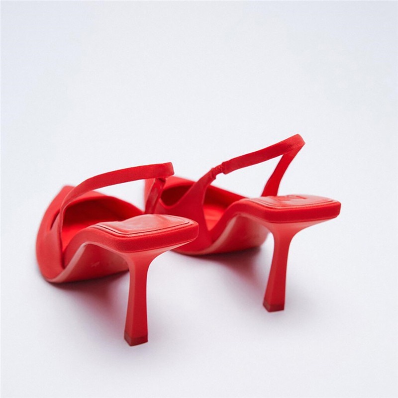 Pointed Slingback Pumps