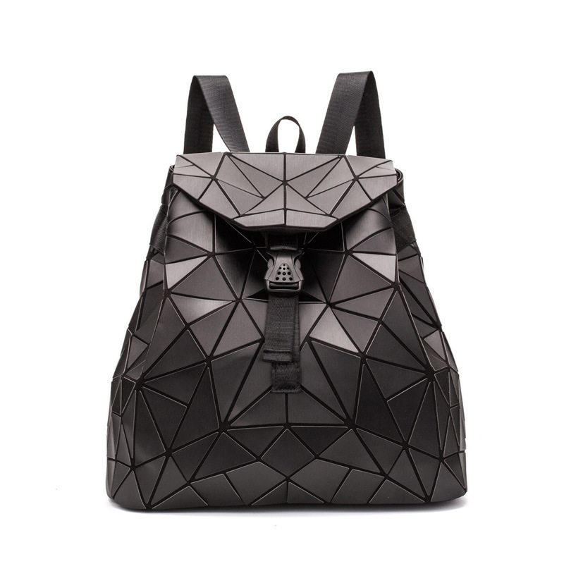 Ladies Fashion Geometric Backpack - Image 5