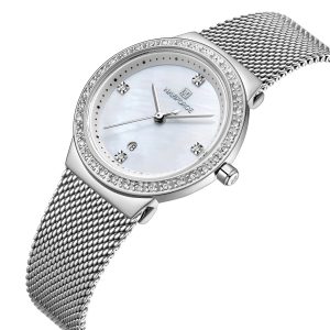 Simple ladies diamond watch