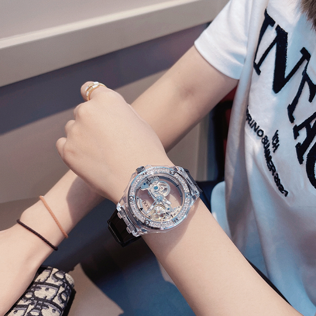Ladies Automatic Skeleton Watch - Image 2