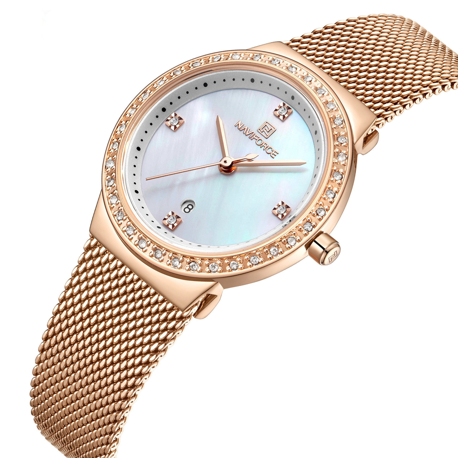 Simple ladies diamond watch - Image 2