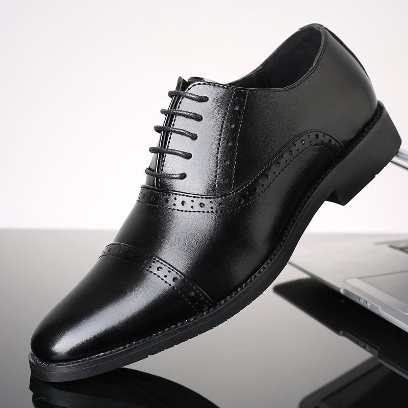 Men's British Leather Dress Shoes - Image 4
