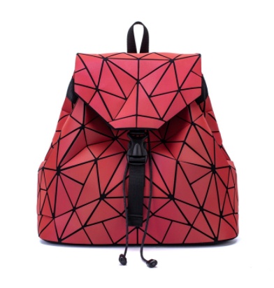 Ladies Fashion Geometric Backpack - Image 10