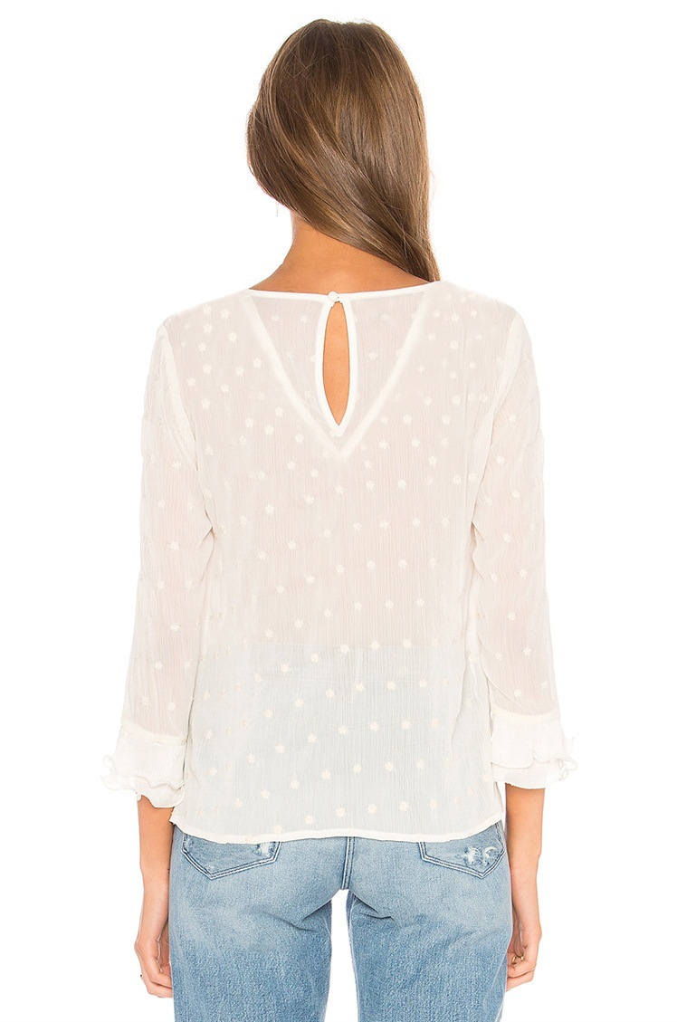 Women’s Ruffle Lace Blouse