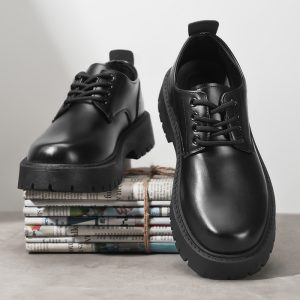 Waterproof Leather Oxfords