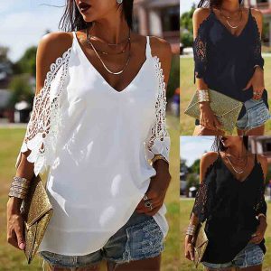 Women’s Loose V-Neck T-Shirt