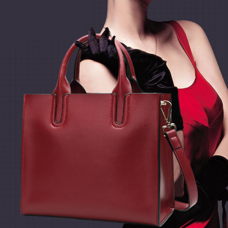 Aurora Leather Tote Bag