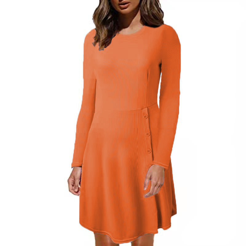 Women's Slim Fit Shirt Dress - Image 6