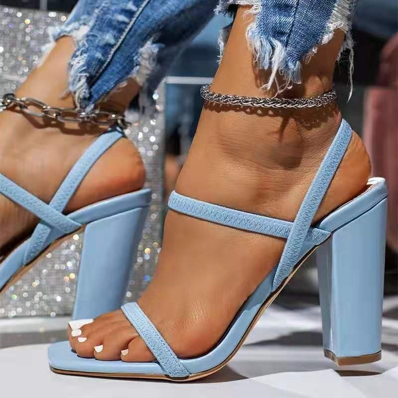 Celeste Open-Toe Heels - Image 3