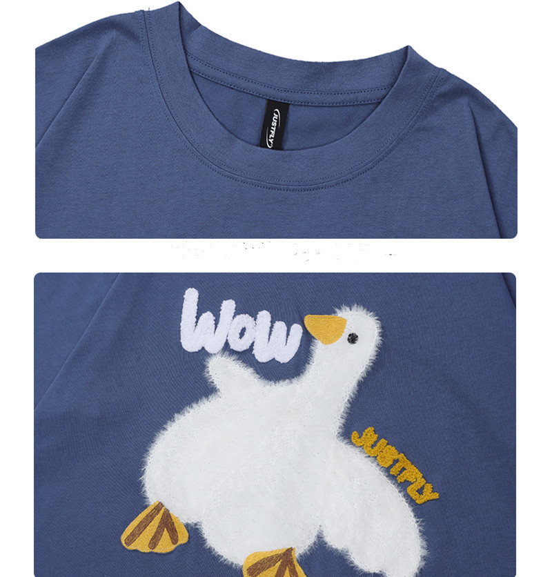 Unisex Cartoon Streetwear Cotton T-Shirt | Harajuku Graphic Tee