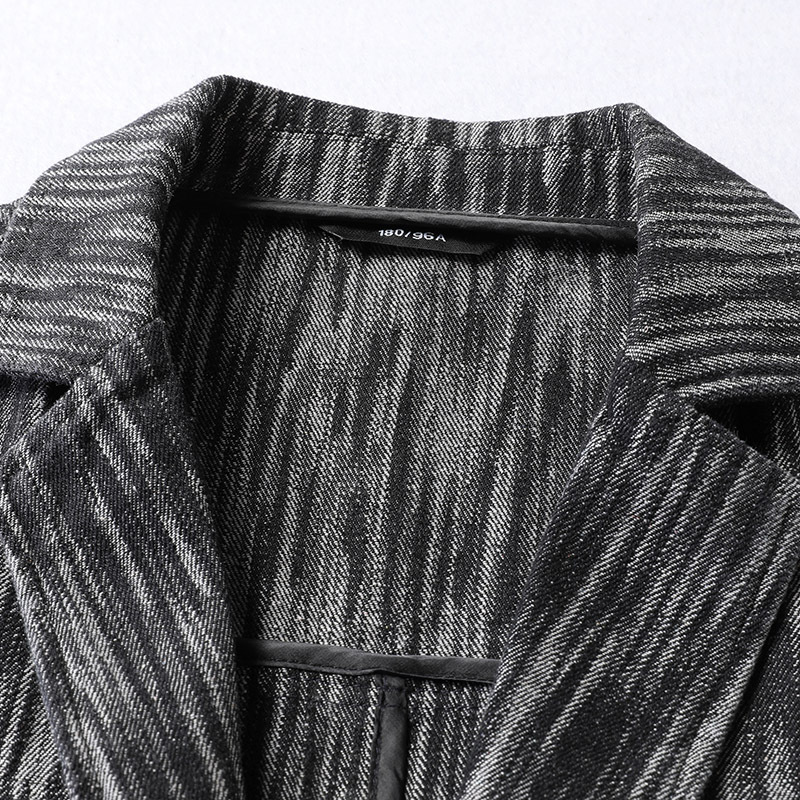 Men’s Retro Denim Jacket | Japanese Style Cotton Denim Coat