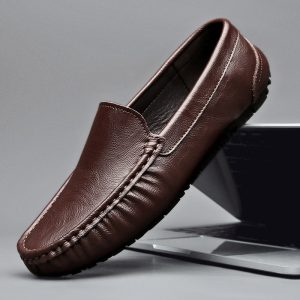 Leather Driving Loafers