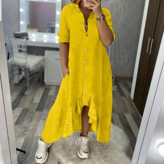 Women's Lace Long Sleeve Shirt - Image 4