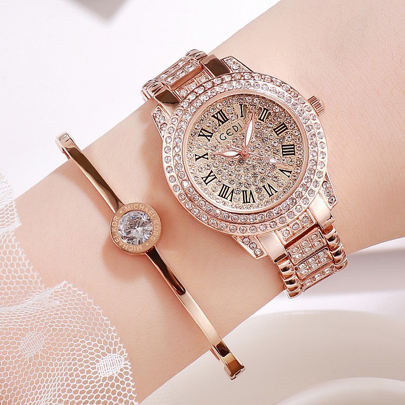 Steel Band Gypsophila Ladies Watch - Image 2