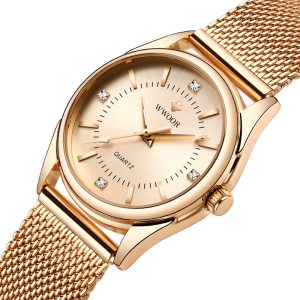 Ladies Mesh Strap Quartz Watch