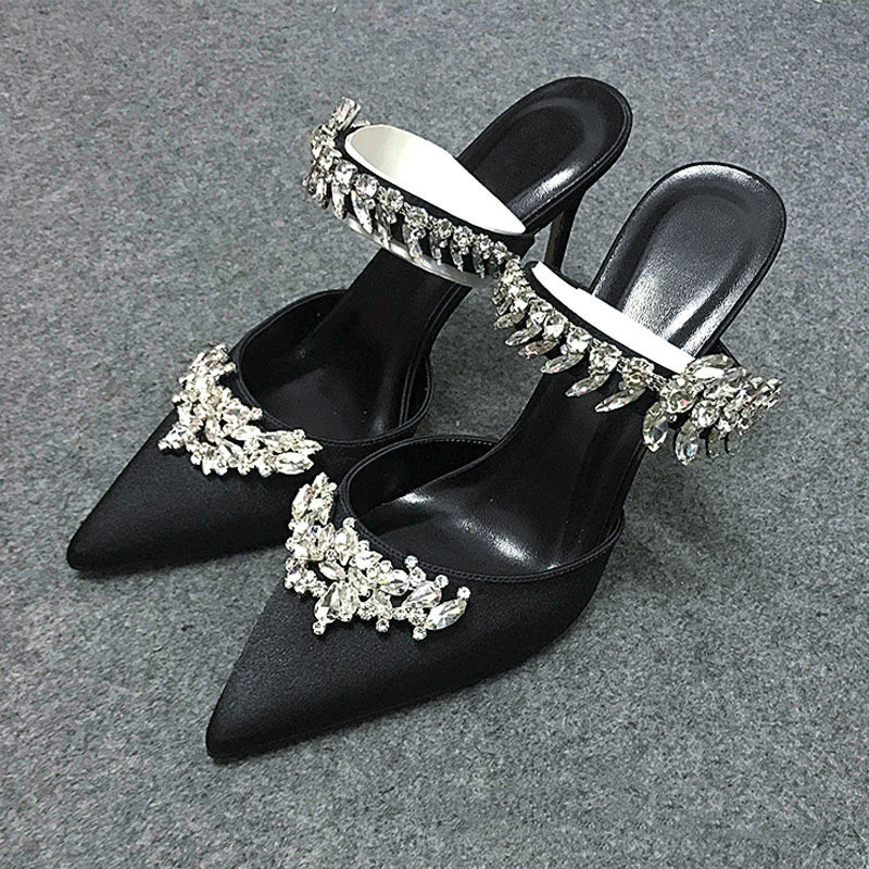 Rhinestone Banquet Heels