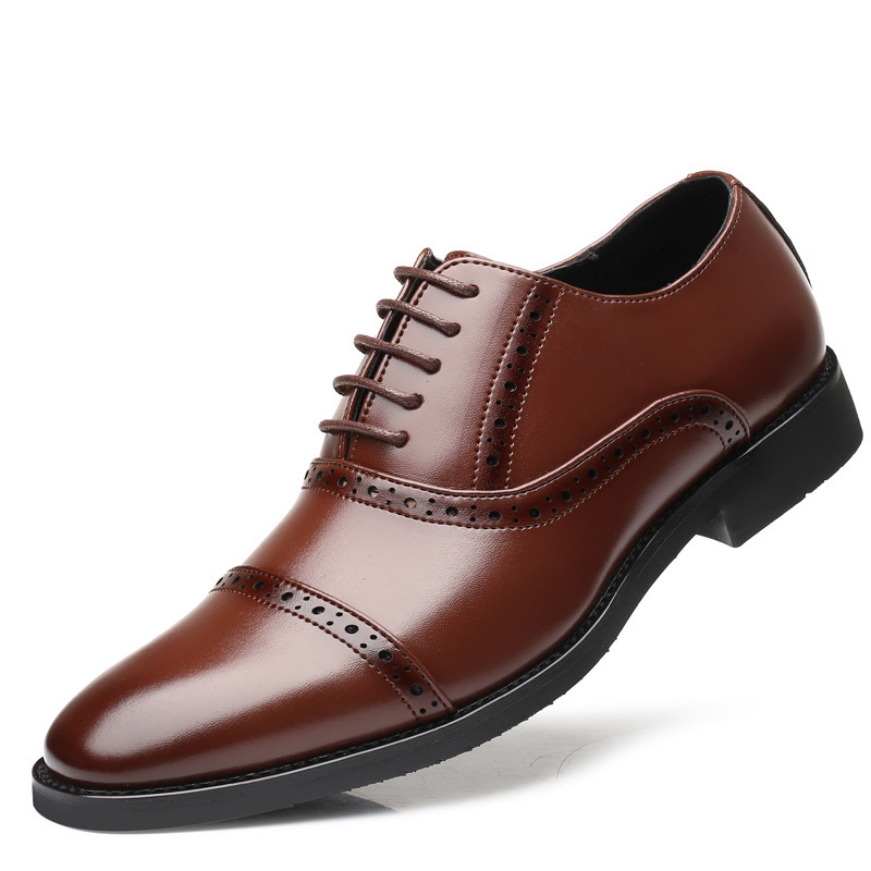 Men's British Leather Dress Shoes - Image 5