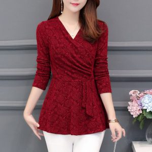Women's Oversized V-Neck T-Shirt