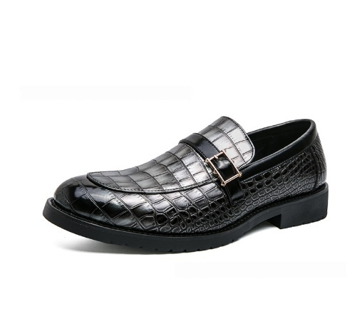 men's plus size casual leather shoes with comfortable fit and modern everyday styling