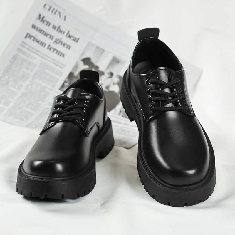 Waterproof Leather Oxfords