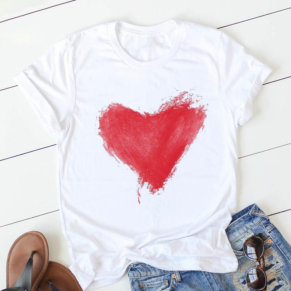 Personalized Letter Print T-Shirt - Image 7