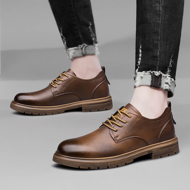 Men's Retro Leather Martin Boots