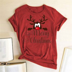 Women's Elk Print T-Shirt