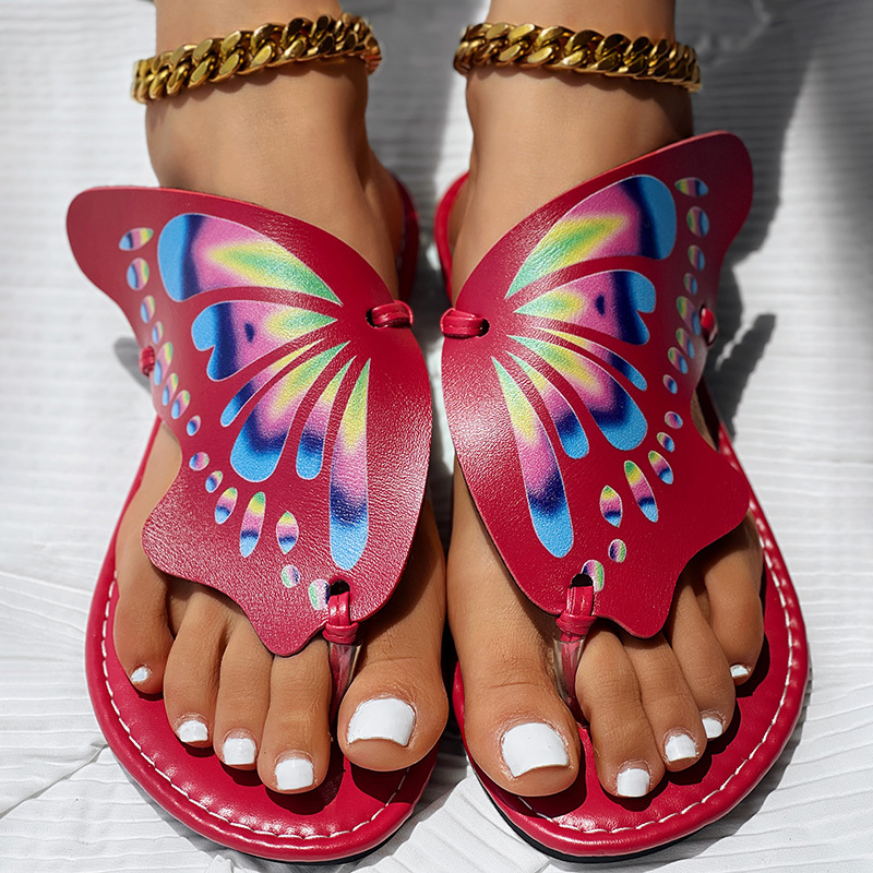 Women’s Butterfly Print Sandals