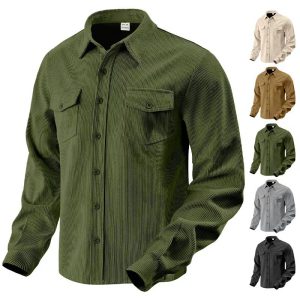Men’s Casual Sport Pocket Jacket | Slim Fit Polyester Jacket