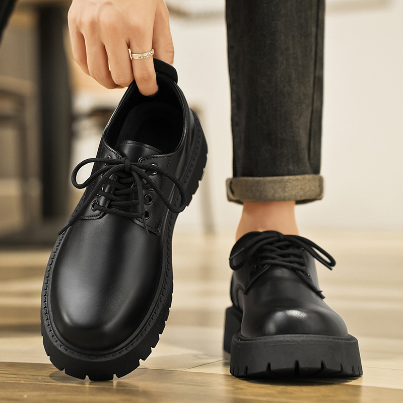 Waterproof Leather Oxfords