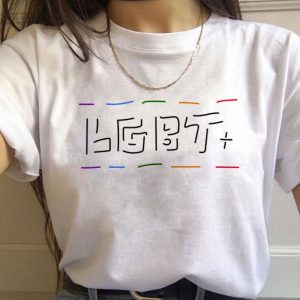 Women's Rainbow Graphic T-Shirt