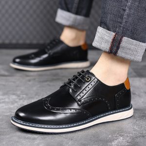 Men’s British Casual Leather Shoes
