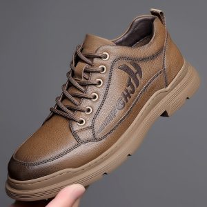 Leather Business Oxfords