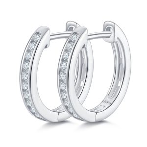 Luxe Moissanite Stud Earrings
