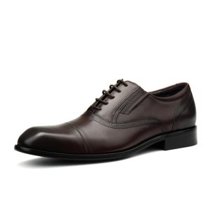 men's formal leather dress shoes with classic business styling
