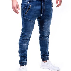 Men's Washed Denim Jeans