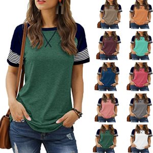 Women’s Color Block Casual T-Shirt
