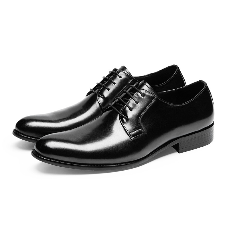 men's casual business leather shoes with professional dress styling