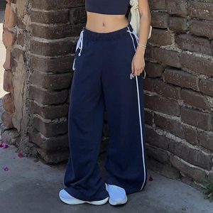Urban Drawstring Straight Pants