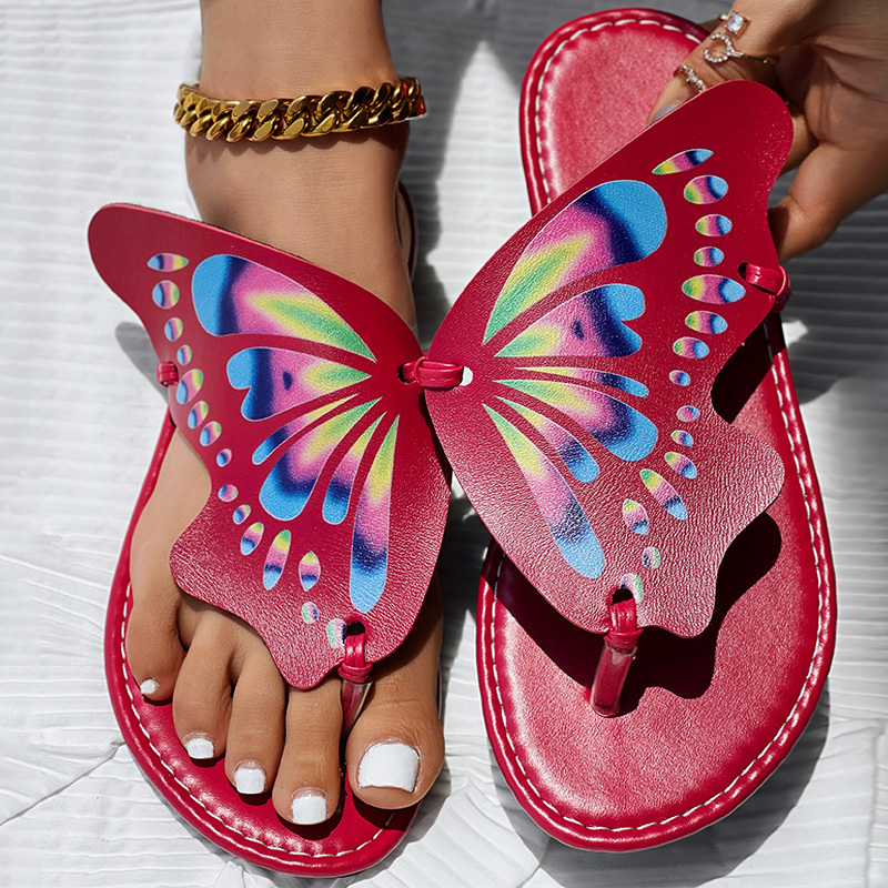 Women’s Butterfly Print Sandals