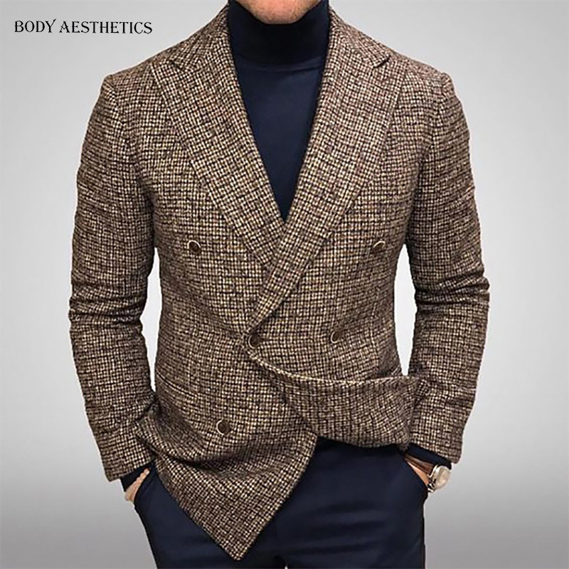 New Mens Casual Plus Size Suit - Image 4