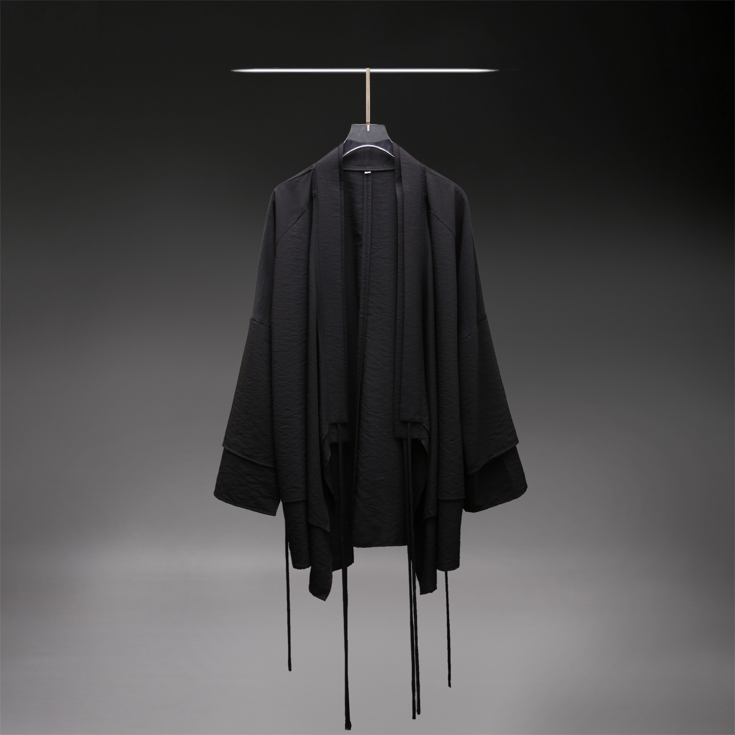 Chinese-Style Design-Led Yamamoto-Style Two-Piece-Look Jacket - Image 3