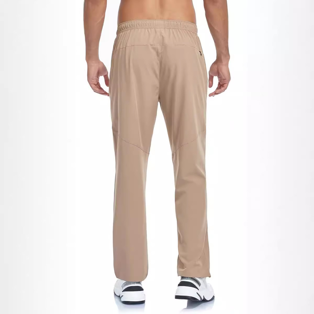 Spring And Summer New 2024 European And American Hot-selling Thin Ice Silk Quick-drying Casual Trousers Outdoor Running Fitness Sports Pants - Image 4