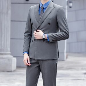 Double Breasted Suit Two-piece Set