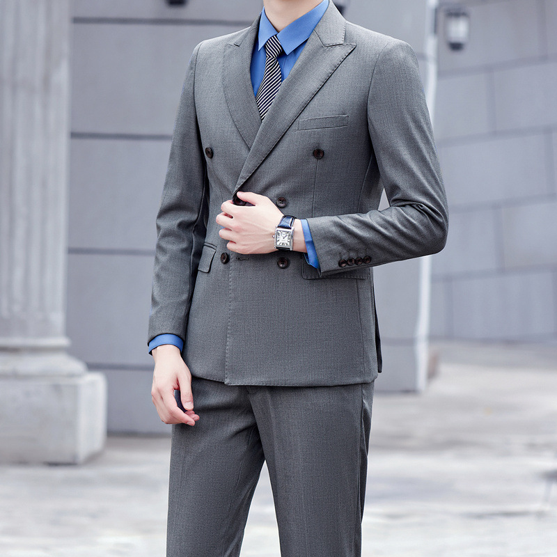 Double Breasted Suit Two-piece Set