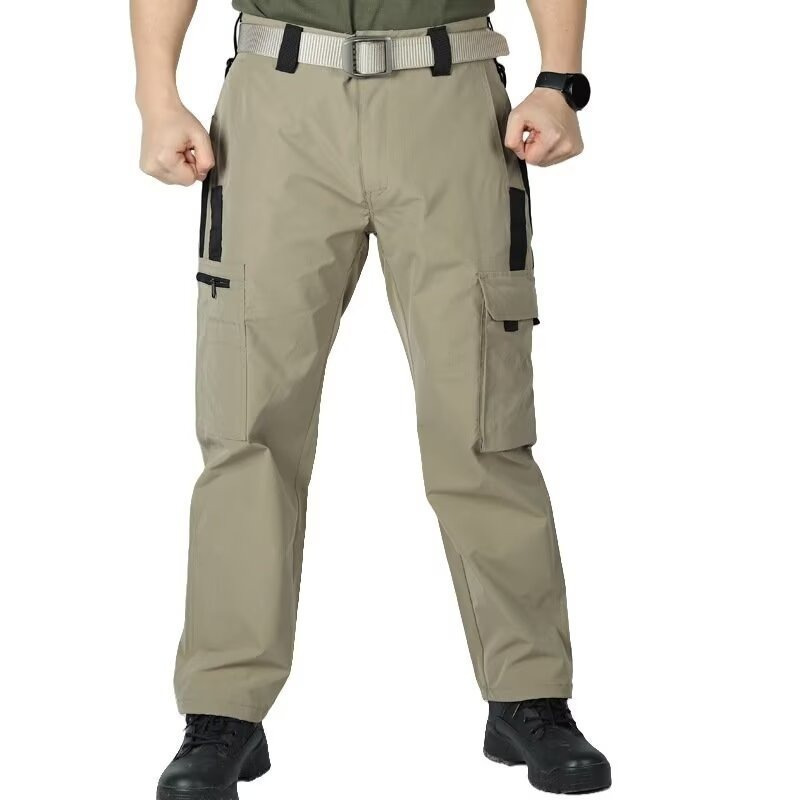 Men's Tactical Casual Pants With Multiple Pockets – Quick-Dry Workwear - Image 8