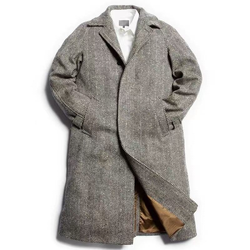 Loose-fitting Casual Cashmere Wool Coat - Image 4