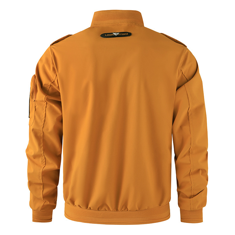 Multi-pocket Jacket For Menoutdoor Military-style Workwear - Image 2